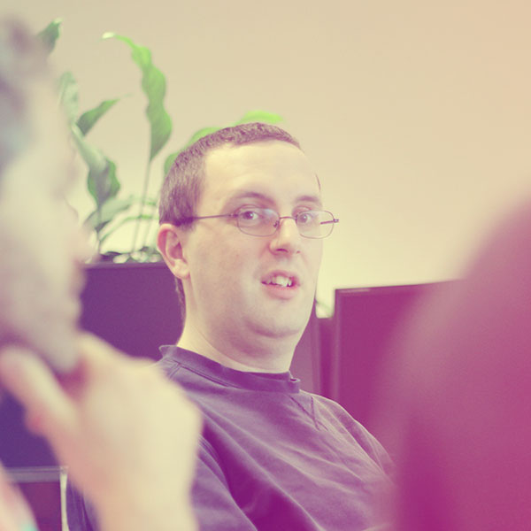 David in meeting